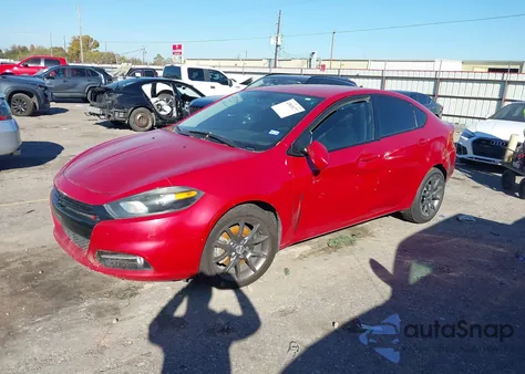 2016 Dodge Dart Sxt Sport Rallye z USA, uszkodzony, nr VIN 1C3CDFFA7GD822631